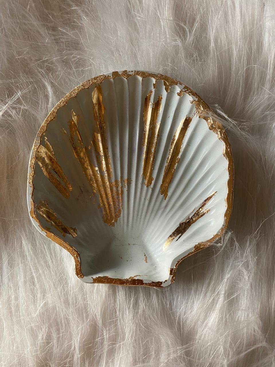 Jesmonite shell shape