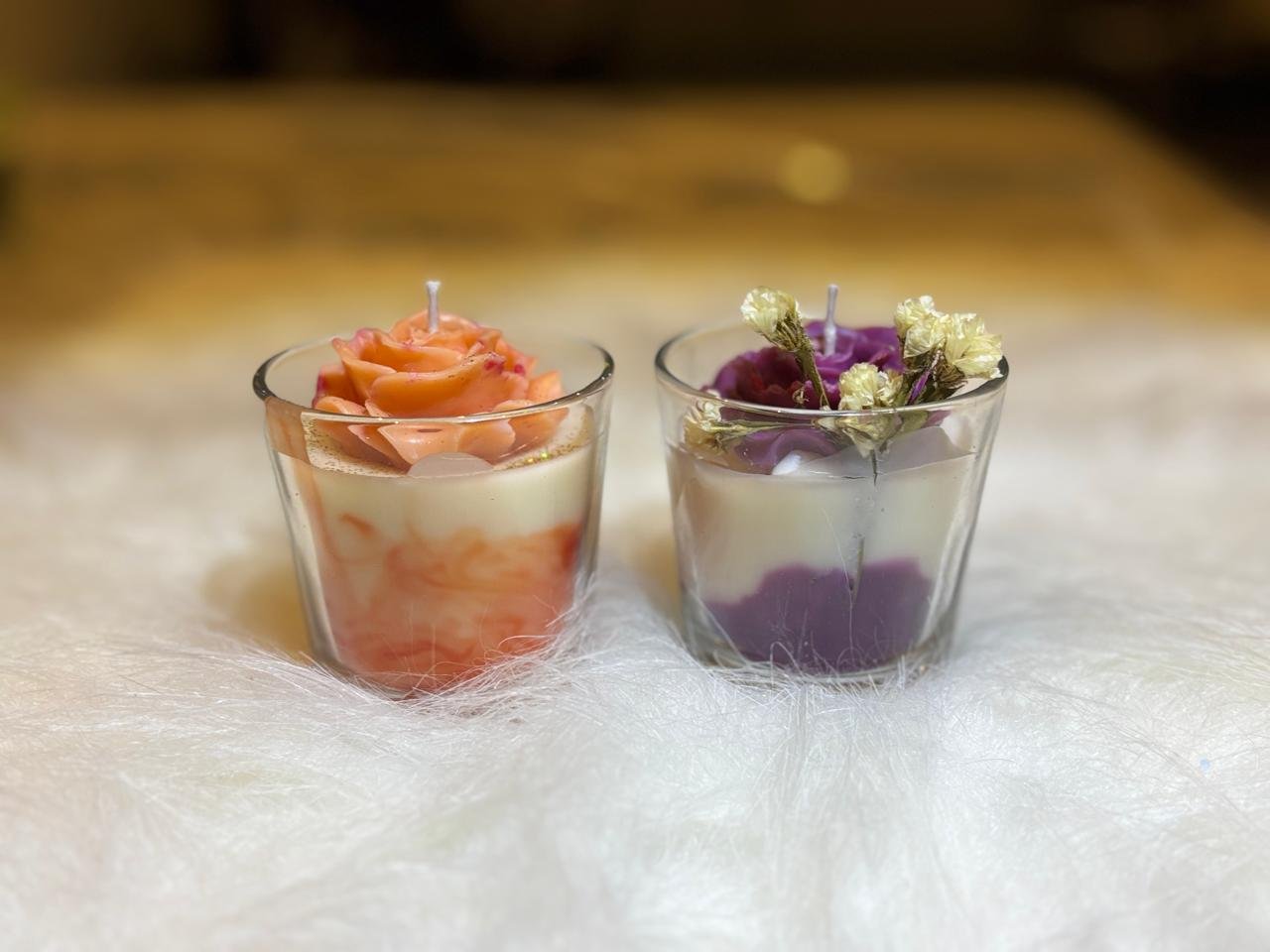 Big Glass Jar Candle Combo