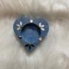 Blue Heart Tea Light Holder
